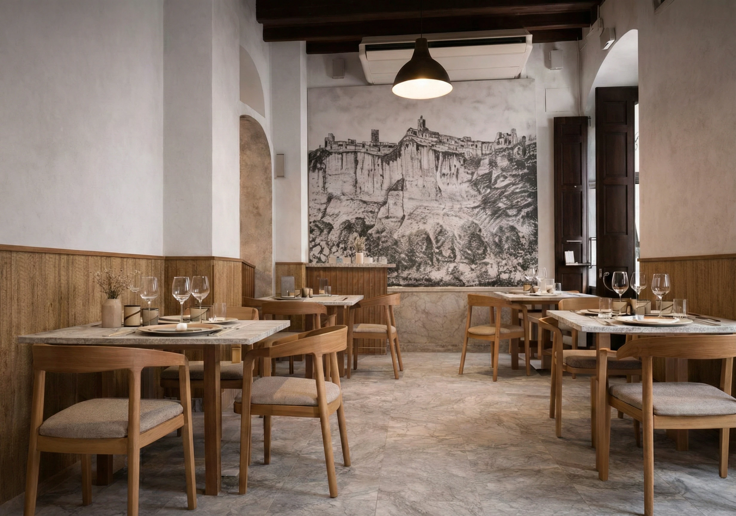 Interior del restaurante